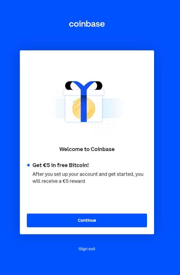 Coinbase - bonus