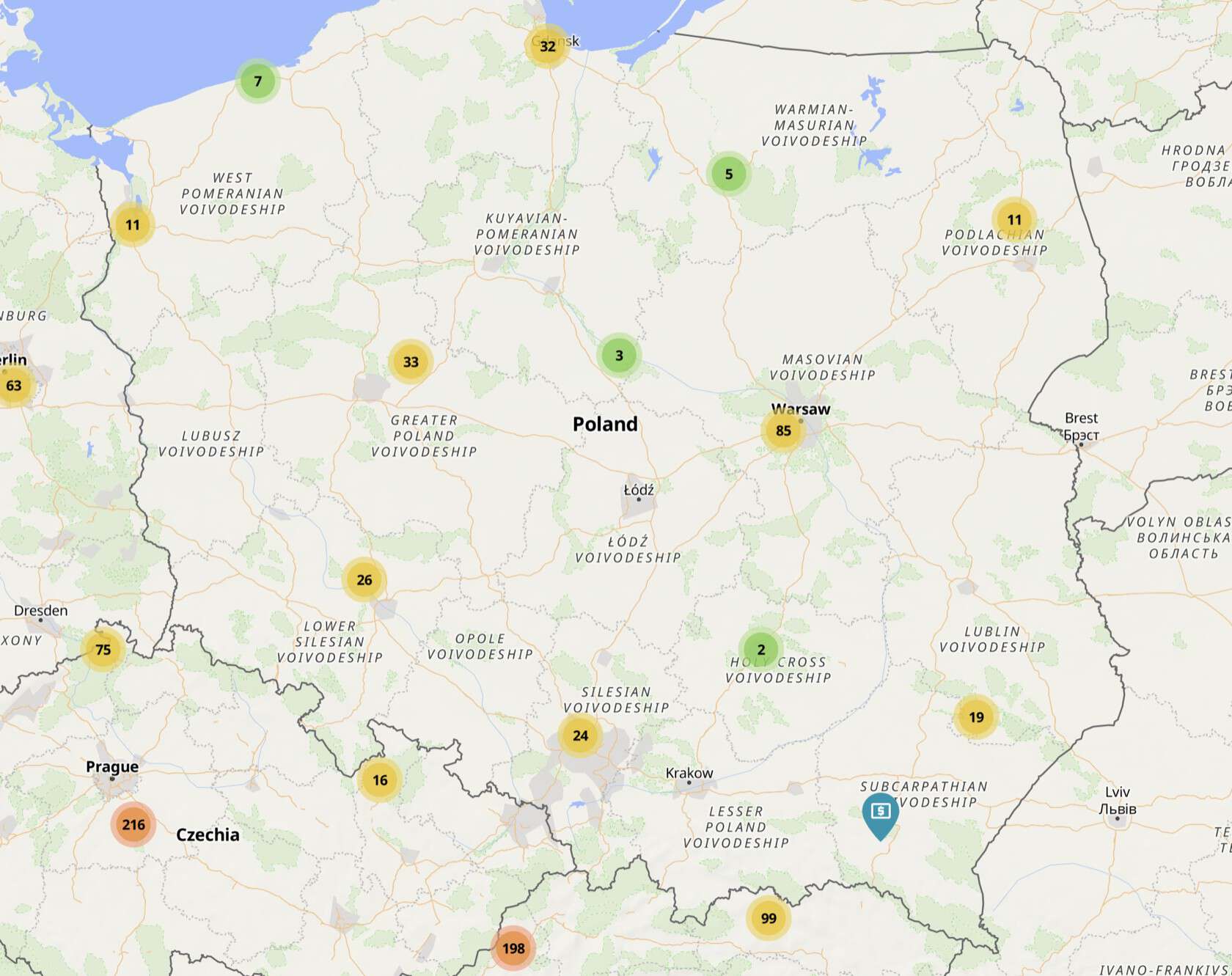 BTC Map – miejsca akceptujące Bitcoina w Polsce